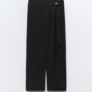 Strap pareo pants brand news new tags on Zara